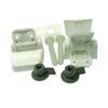 Jabsco 29098-2000, Hinge Set, Regular Size Wood Seat/Lid Assembly, One