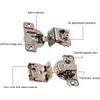 20 Pack 1-1/4" Overlay Soft Close Face Frame Compact Concealed Cabinet Hinges