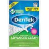 DenTek Triple Clean Advanced Floss Picks, No Break & No Shred Floss, 150 Count. (Pack of 5)