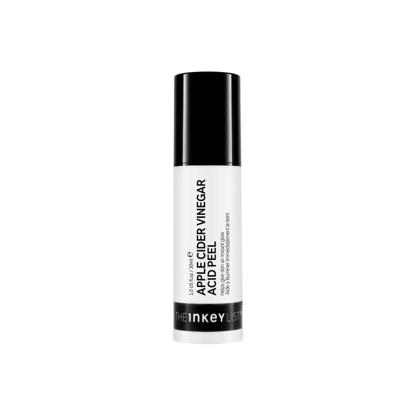 The INKEY List 2% Apple Cider Vinegar Acid Peel a Glow in 10 Minutes to Even Skin Tone and Texture 30ml