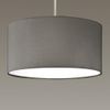 K LIVING Grey Ceiling Pendant Shade with Diffuser in Base