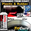 TRIM COAT PLASTIC RUBBER RESTORER CERAMIC CAR COATING 3 YEAR TRICURE TECHNOLOGY
