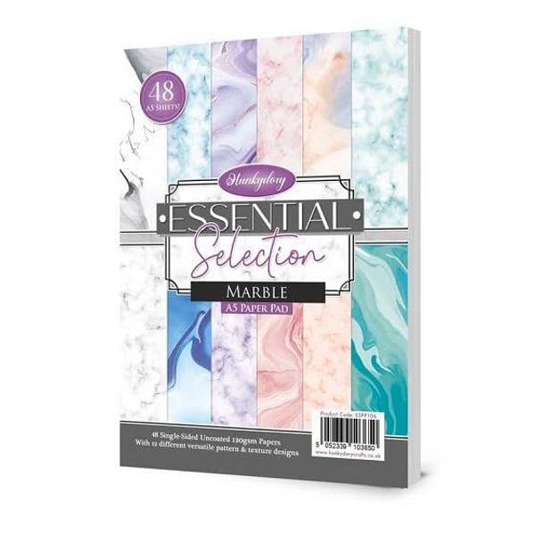 Hunkydory - Hunkydory Essential Selection Paper Pad - Marble - ESPP106