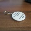 May 9TH Reminder Purple Flower 55mm Keyring Bottle Opener