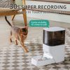Boqii Automatic Cat Feeder Timed Cat Feeder with APP Control 4L Pet Feeder White