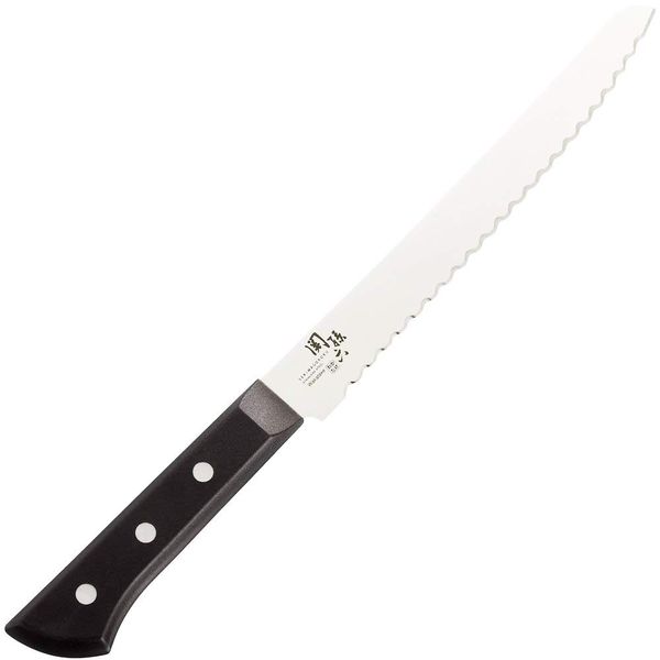 KAI Corporation AB5425 Sekimagoroku Wakatake Bread Knife, 8.3 inch (210 mm), Made in Japan, Dishwasher Safe