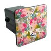GRAPHICS & MORE Softly Flowers Floral Pattern Tow Trailer Hitch Cover Plug Insert