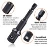Drill Impact Adapter Reducer Extension Set Socket Driver Wrench 1/2 3/8 3/4 Tool