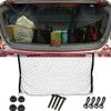 Nylon Car Hatchback Rear Luggage Cargo Trunk Storage Organizer Net Plus Mounting