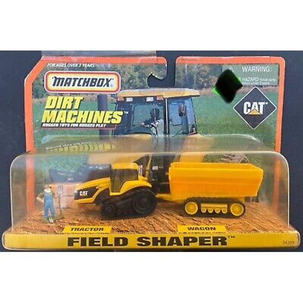 Matchbox Field Shaper Tractor + Wagon 1/64 FS NEW Model Kit