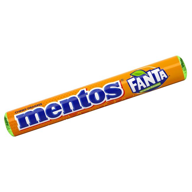 Kracie Foods Mentos Fanta Orange, 1.3 oz (37.5 g) x 12 Bottles