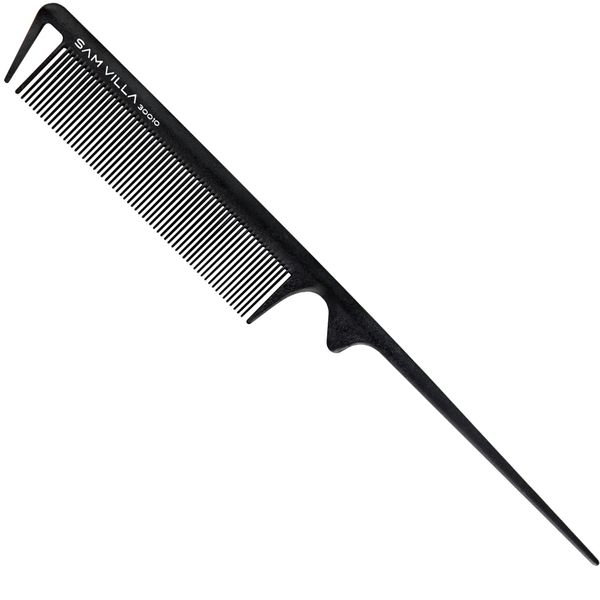 Sam Villa Signature Series Rat Tail Comb Cutting, Styling & Teasing Comb