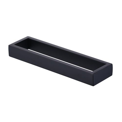 KES Hand Towel Holder Black Towel Ring 10 Inch Towel Holder Matte Black Modern Wall Mount SUS304 Stainless Steel, A23080-BK