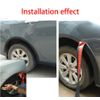 Car Wheel Eyebrow Arch Protector Trim Lips Fender Flares Rubber Protector Strip