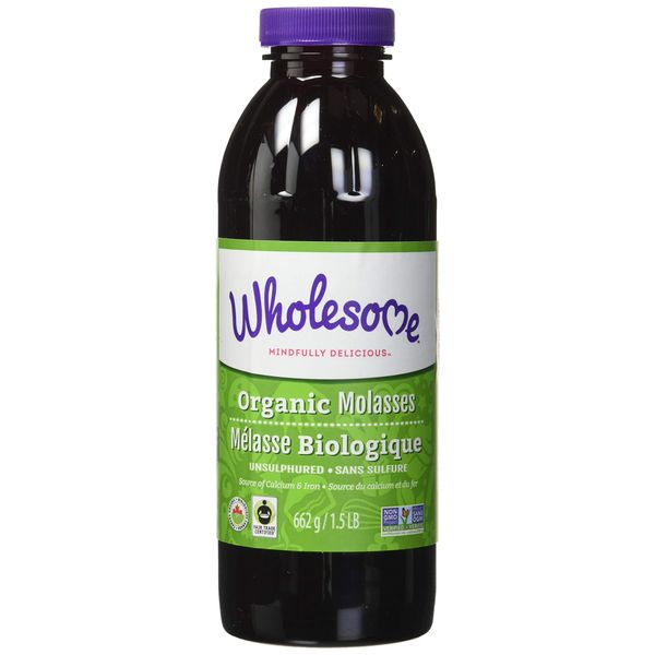 Wholesome Sweeteners, Blackstrap Molasses, 24 oz