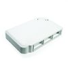 Leviton 41296-MMW 3 Unit MOS Surface Mount Box, White