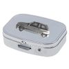 Nova 3D Pewter Effect car ref338 On A Mirrored 2 Day Pill Box