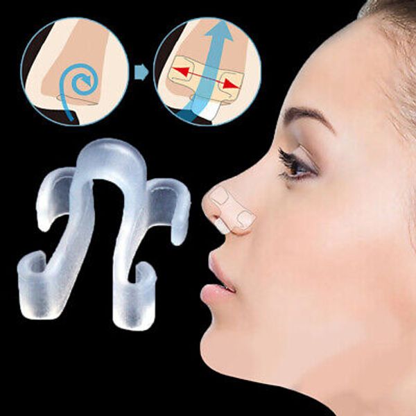 Sleeping Aid Health Care Anti-Snoring Device Nose Breathe Clip Stop W