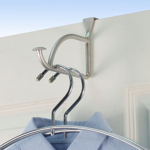 Spectrum Diversified Over the Door Hook, Satin Nickel