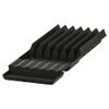 UPPDATERA Messerhalter / Utensilienhalter, anthrazit, 20 x 50 cm