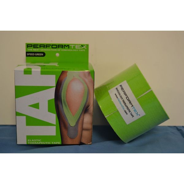 PerformTex Tape - Kinesiology Tex Tape "Speed Green" 1 Roll of 2 inch tape