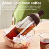 Cold Brew Coffee Maker Portable Iced Coffee And Tea Infuser With Lid 1000 ML