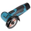 12V Brushless Cordless Angle Grinder Set with Li-ion Battery & Charger & Discs
