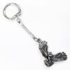 A.E.Williams Owl B Pewter Key Ring Made in England
