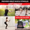 Resistance Band Set With Handles Space Rubber