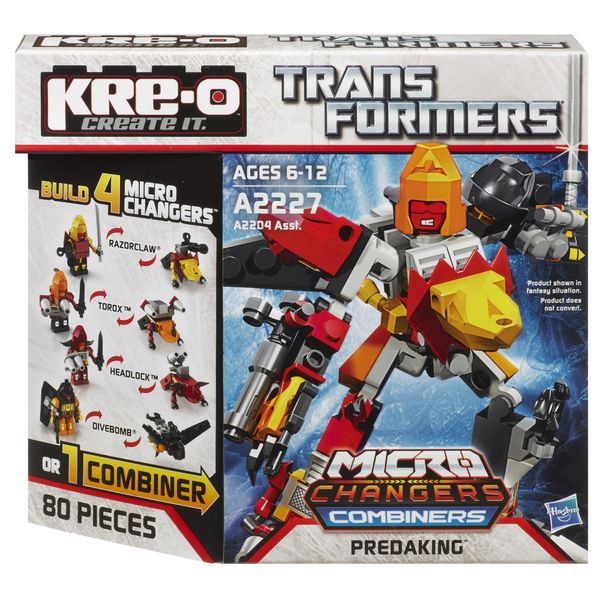 KRE-O Transformers Micro-Changers Combiners Predaking Set (A2227)