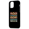 iPhone 12 mini Funny Throw Like A Pro Disc Golfer Disc Golf Case