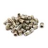 sourcingmap® M6 Female Thread Alloy Expanding Nuts Pre-inserted Nut Bronze Tone 40pcs