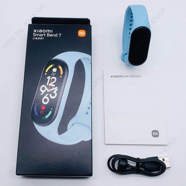 Xiaomi Mi Band 7 Smart Bracelet Blood Oxygen Fitness Traker Bluetooth Smart  Band