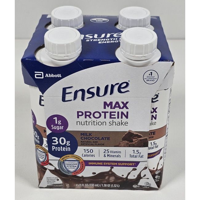 Ensure Clear Nutrition Drink, Mixed Fruit, 10 fl oz, 4 Count