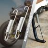 2pcs 12.5cm Silver Tone Motorcycle Foot Kickstand Side Stand Spring for Suzuki