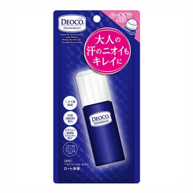 ROHTO Deoco Medicinal Deodorant Trolone (30mL) [Quasi-drug]