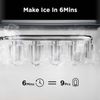 Ice Maker Countertop & Brita Water Filter Pitcher for Tap and Drinking Water wit