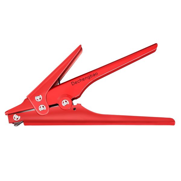 Cable Tie Tool, Dechengbao Zip Tie Tool and Tensioning and Cutting Tool for Plastic or Nylon Cable Tie