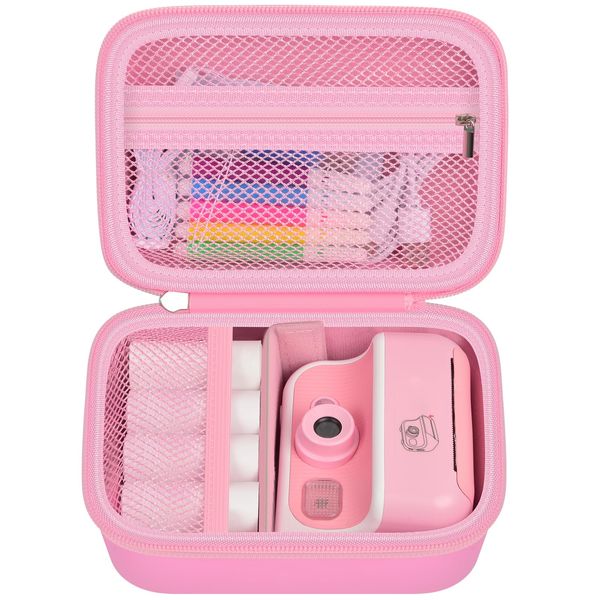 Kids Camera Case Compatible with TOZDTO for ESOXOFFORE for Dylanto for Anchioo for TKECWOB for Cimizi for masterbee Instant Print Camera, Children Digital Selfie Camera Storage Holder (Box Only)