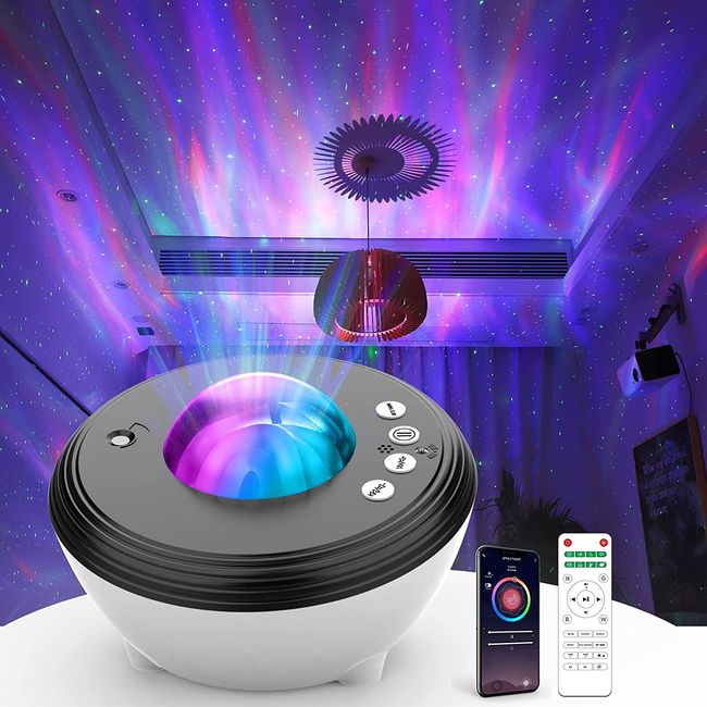 LED Galaxy Projector Bluetooth Music Starlight Aurora Projector Starry  Light Bedroom Ceiling Ambiance Night Light Children Gift - China LED Star  Light, LED Ceiling Light