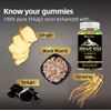 Shilajit Gummies Max Strength | Pure 100% Authentic Himalayan Origin 120 Gummies