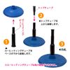 lindsports Batting Tee , black