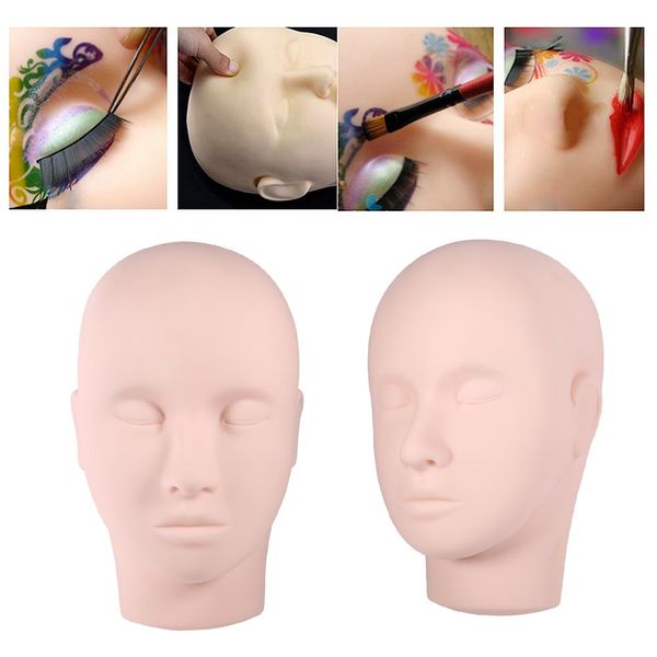 Makeup Head Mannequin Head Training Head Makeup Eyelash Extensions Practice Mannequin Training Head Model Eyelash Extensions Human Head Model Exercise Makeup Beauty