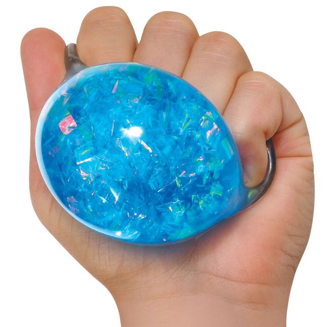 Schylling Crystal Nee Doh Squeeze Stress Ball  (One Random Pick On Color)