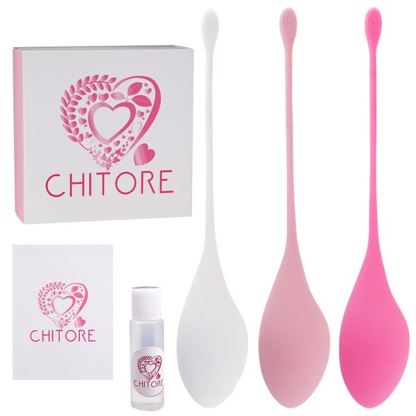 Doctor Recommended, Vaginal Training, Inner Ball, Urine Leakage, Postpartum Recovery, Pelvic Floor Muscles, Original Lubricant Jelly Included, CHITORE