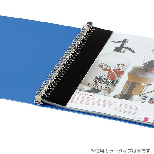 コクヨ ファイル クリヤーブック 替紙式 B5 26穴 18枚 緑 ラ-321G ラ-321G