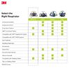 3M 6200 Reusable Half Face Mask, Medium