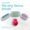 Venus Snap Cosmo Pink with Extra Smooth Women's Razor (Packaging May Vary)