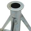 Static Caravan Axle Stands Very Small X4 (Extra Wide Support 7.1" - 10.4")