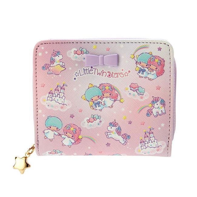 Sanrio 733784 Little Twin Stars Kids Wallet (Castle)